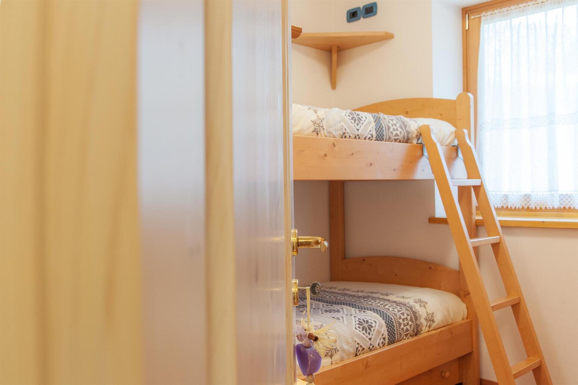 Stanza doppia, letto a castello