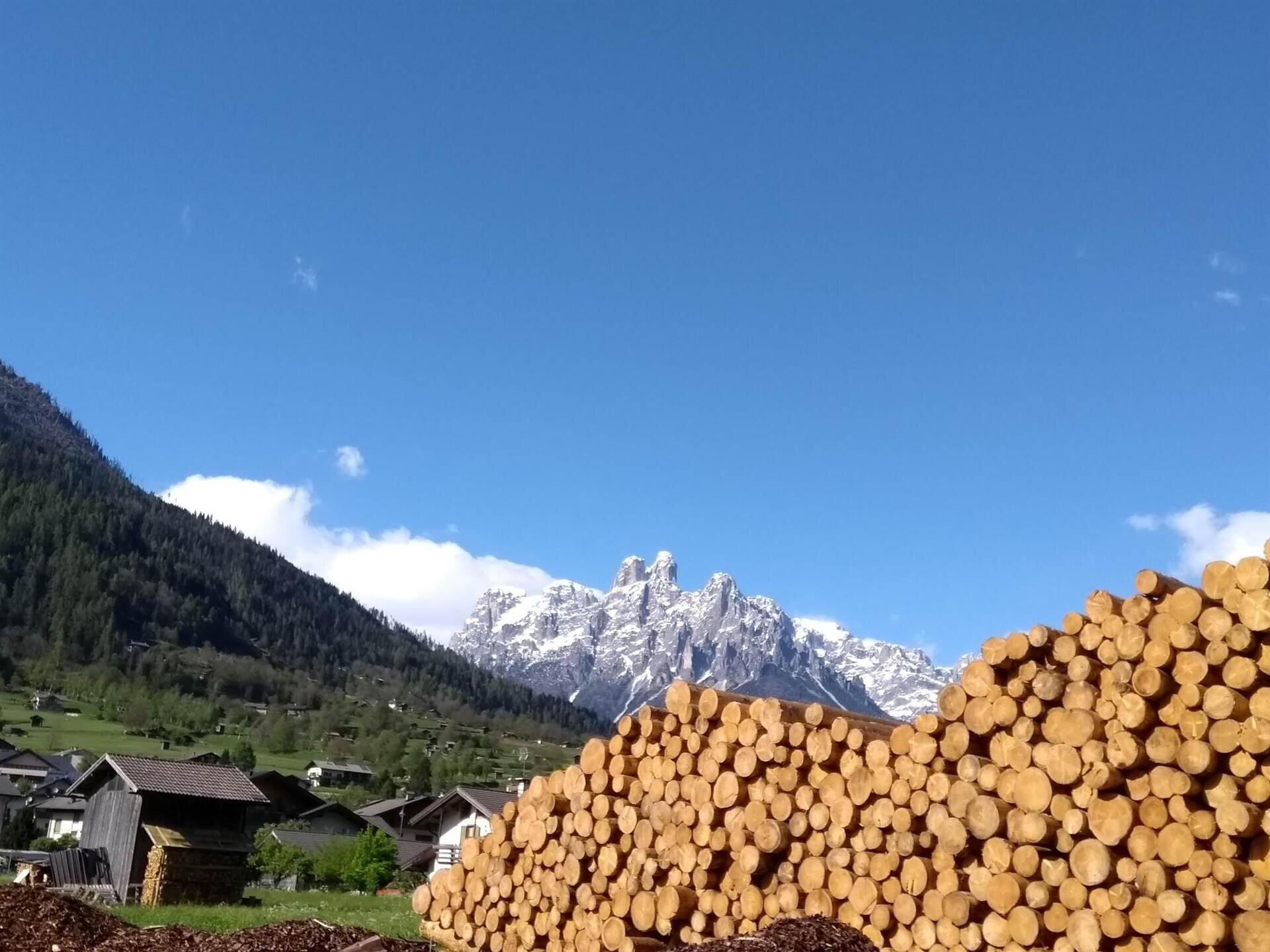 Vaia...vista da Mezzano