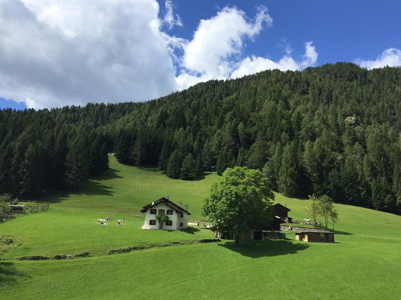 Baita Hotel Isolabella immersa nel verde