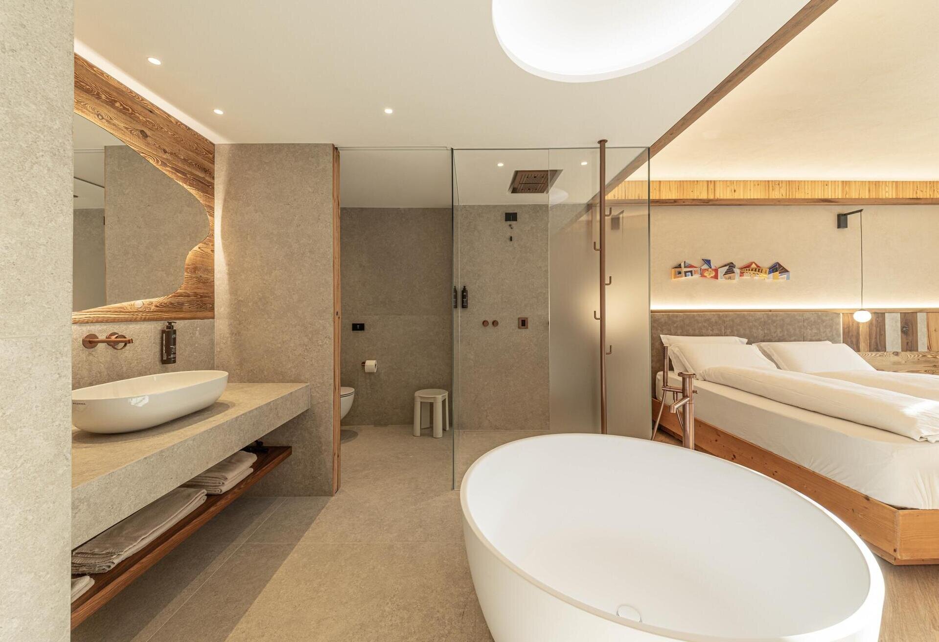 Romantic Suite Detox con vasca in stanza per coppe