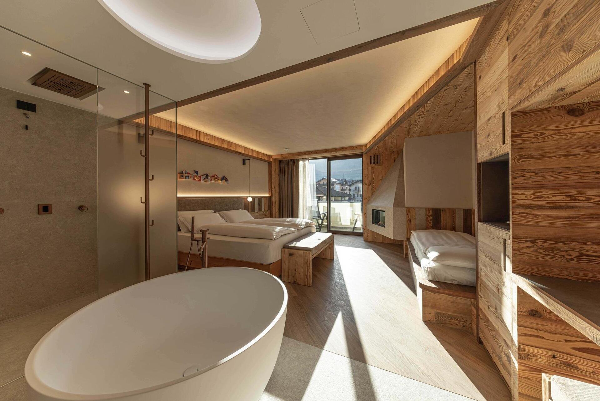 Romantic Suite Detox con Vasca Primiero Trentino D