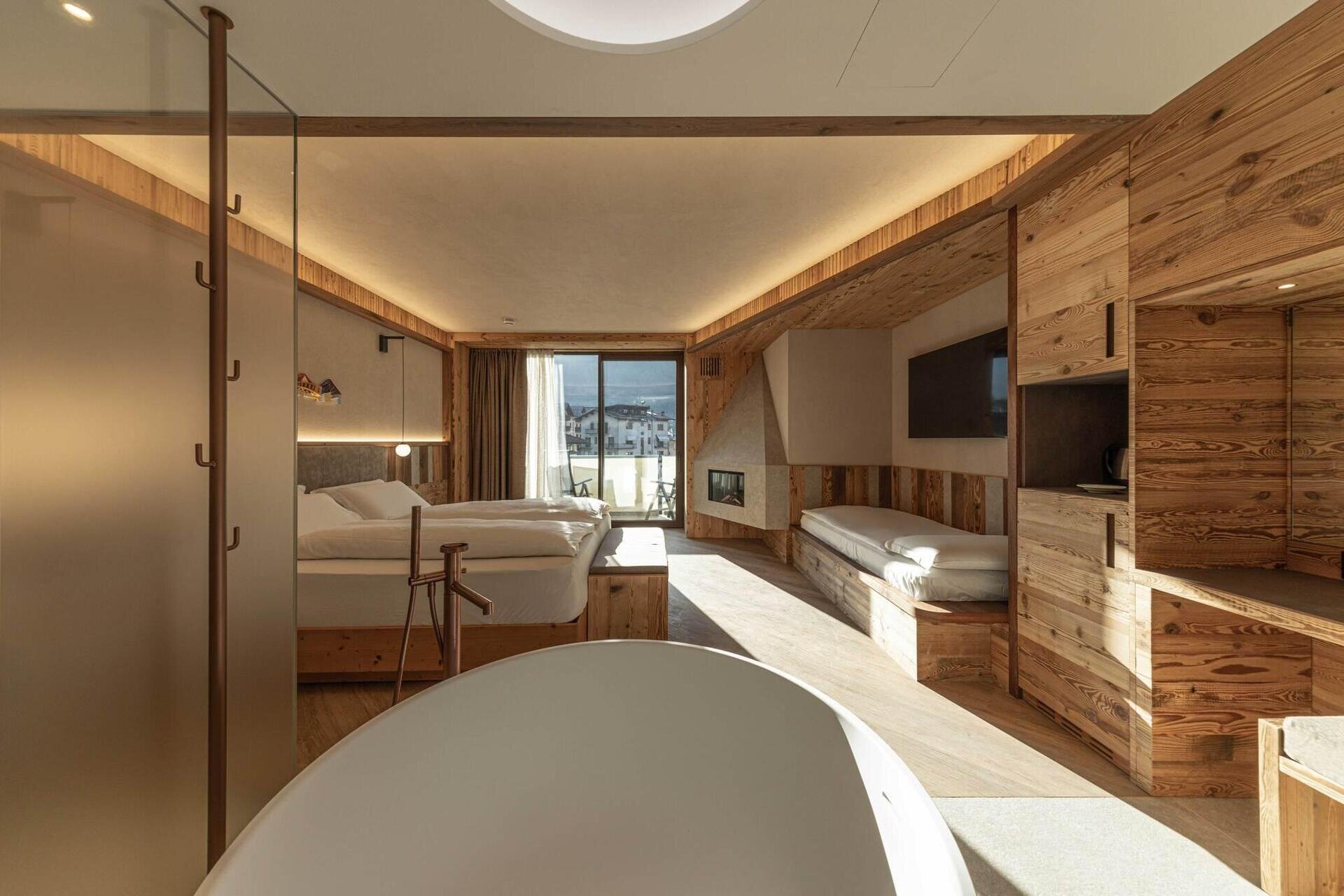 Romantic Suite Detox con vasca Dolomiti Primiero T