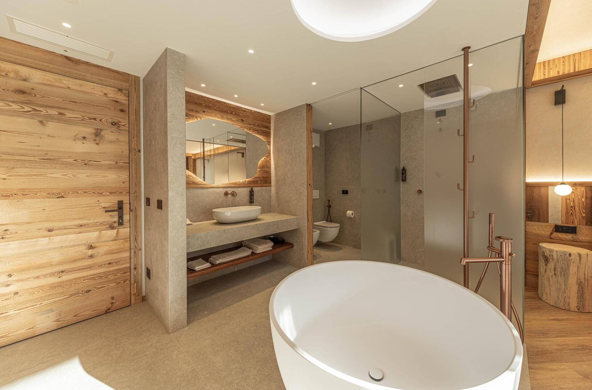 Romantic Suite Detox con vasca in stanza Primiero 