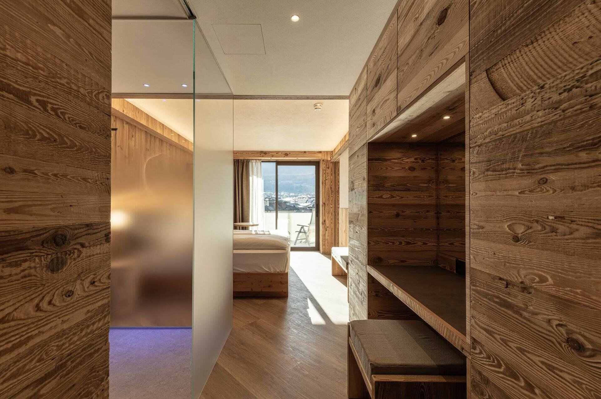 Dolomiti Lodge stanza panoramica Trentino Dolomiti