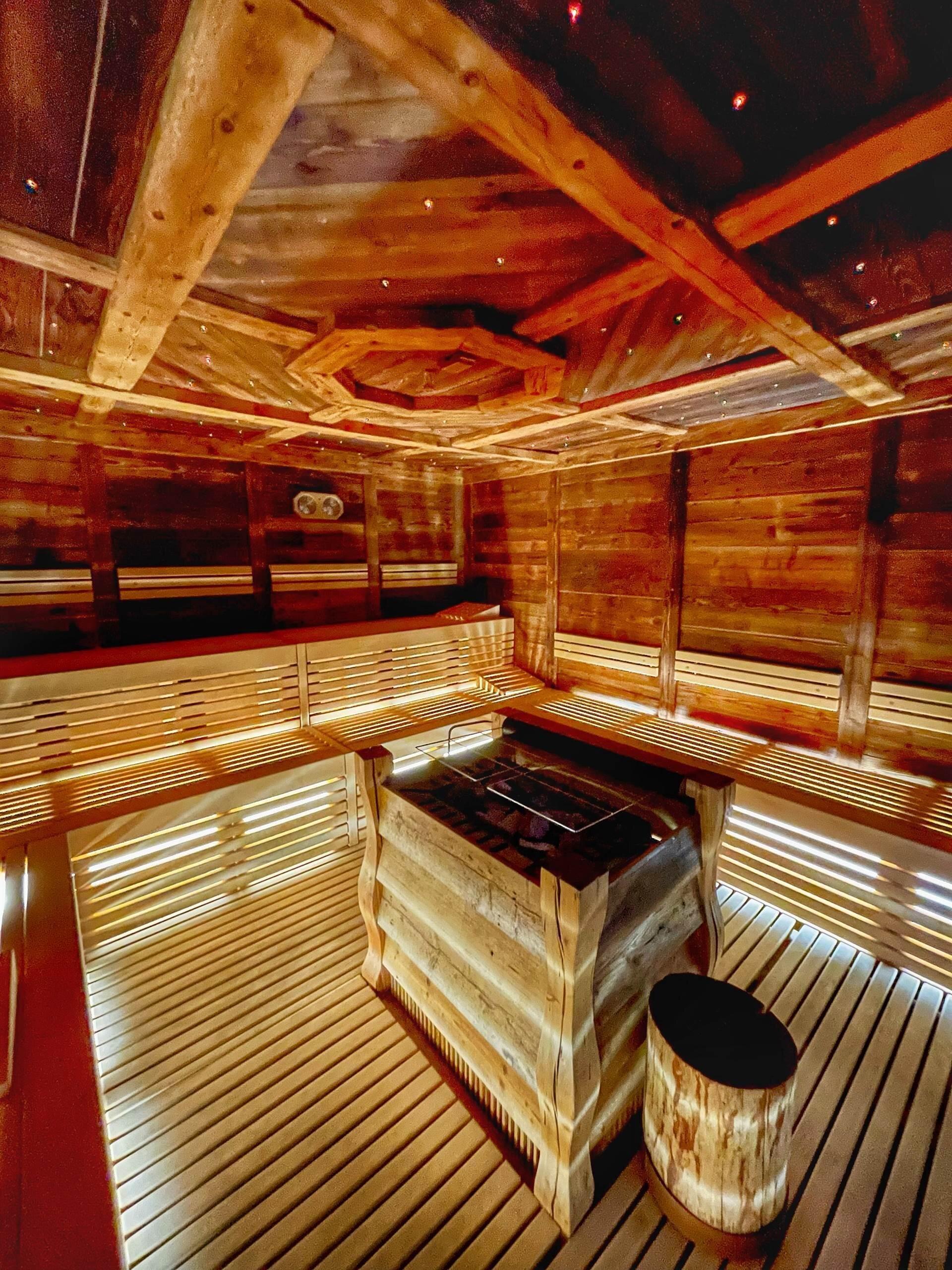 Sauna Aufguss Trentino Dolomiti