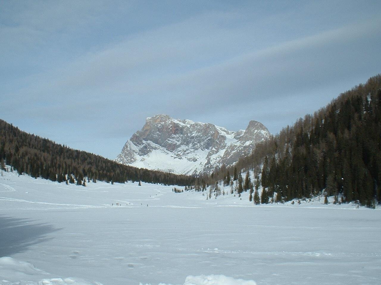 Lago di Calaita invernle