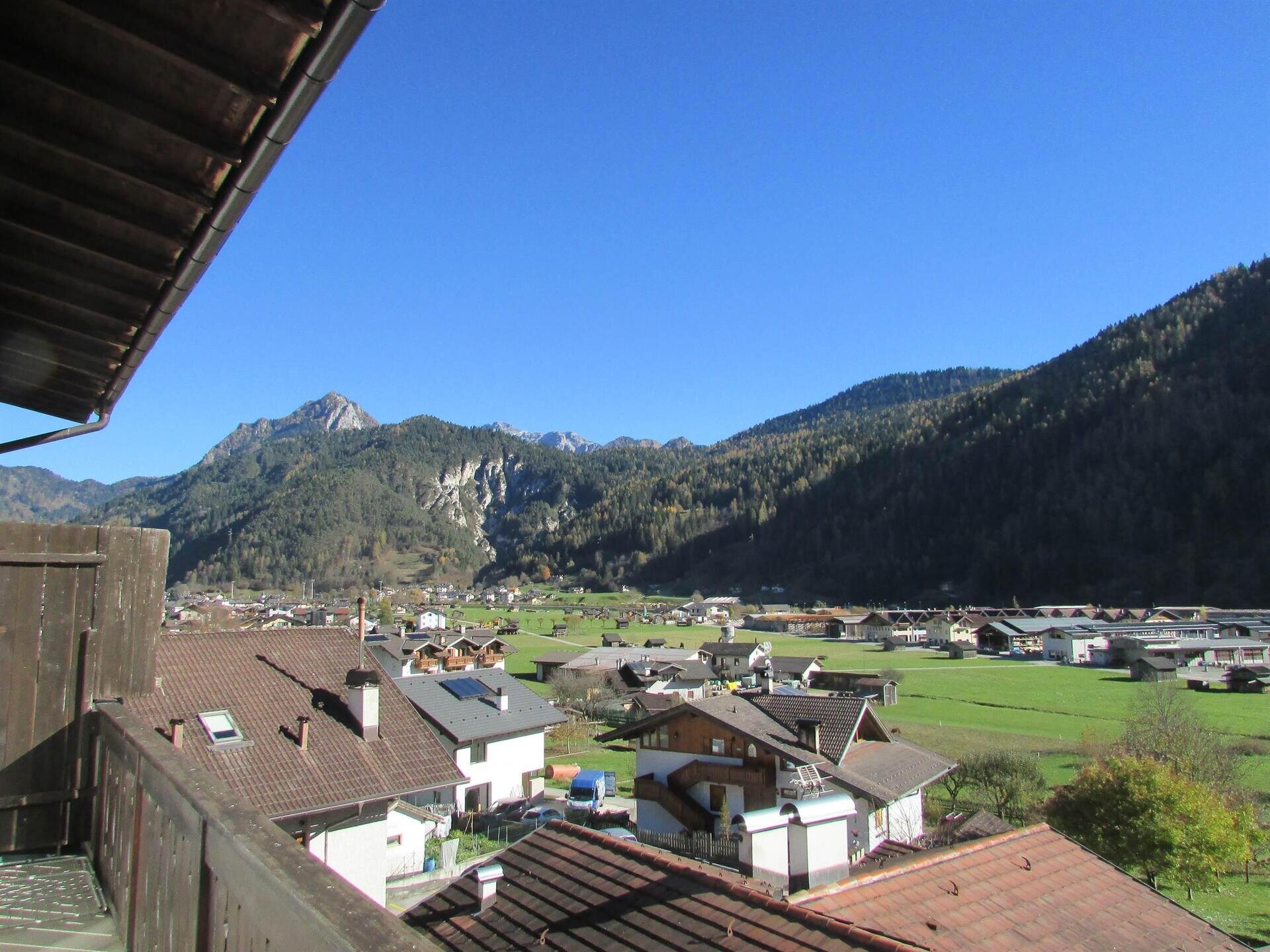 View from the balcony