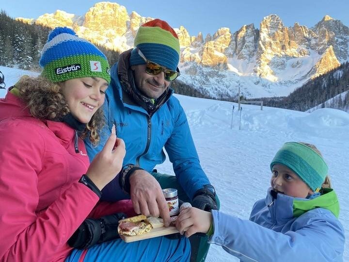 Enrosadira in Val Venegia