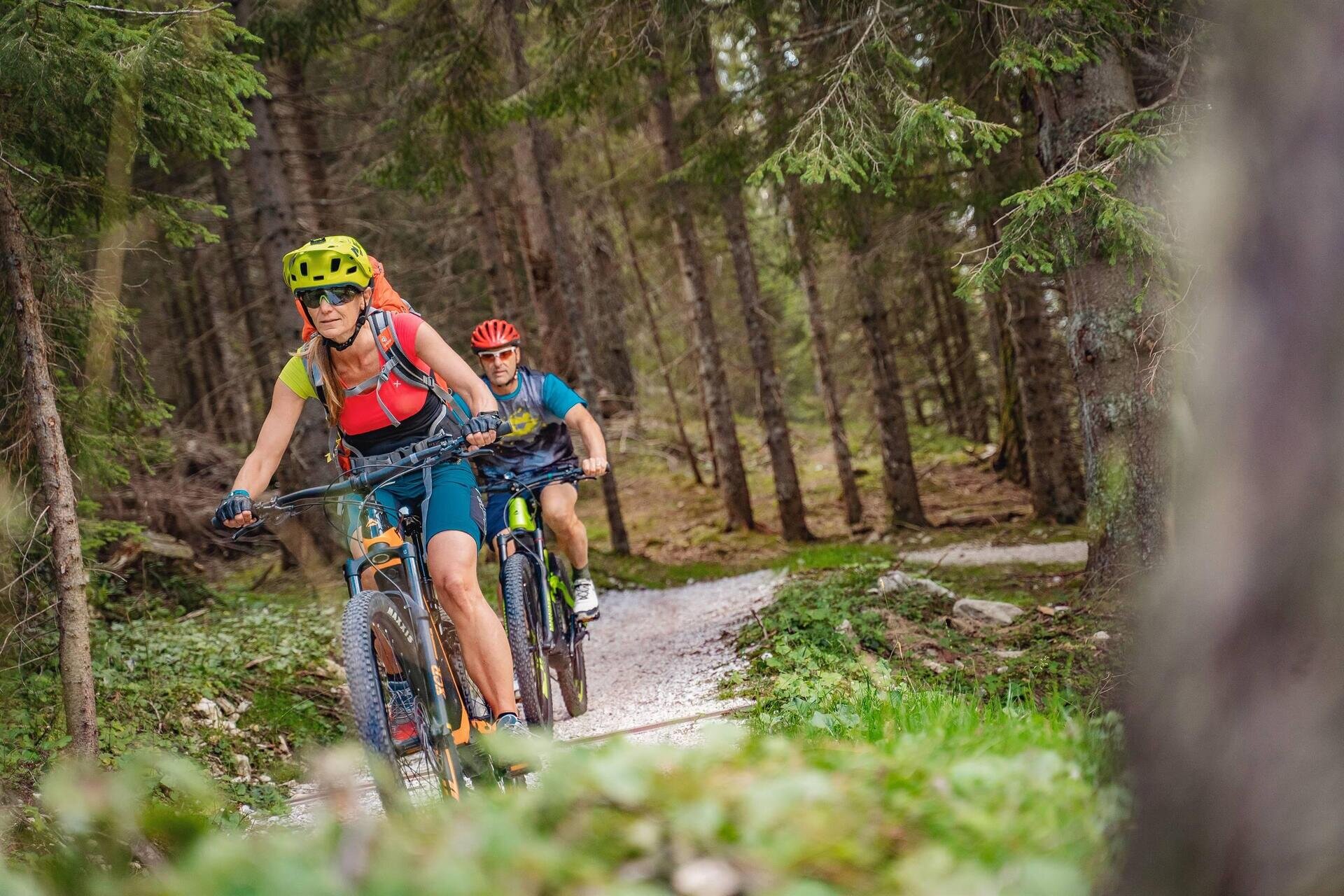 Escursione in E-MTB dei Suoni delle Dolomiti: Val Canali