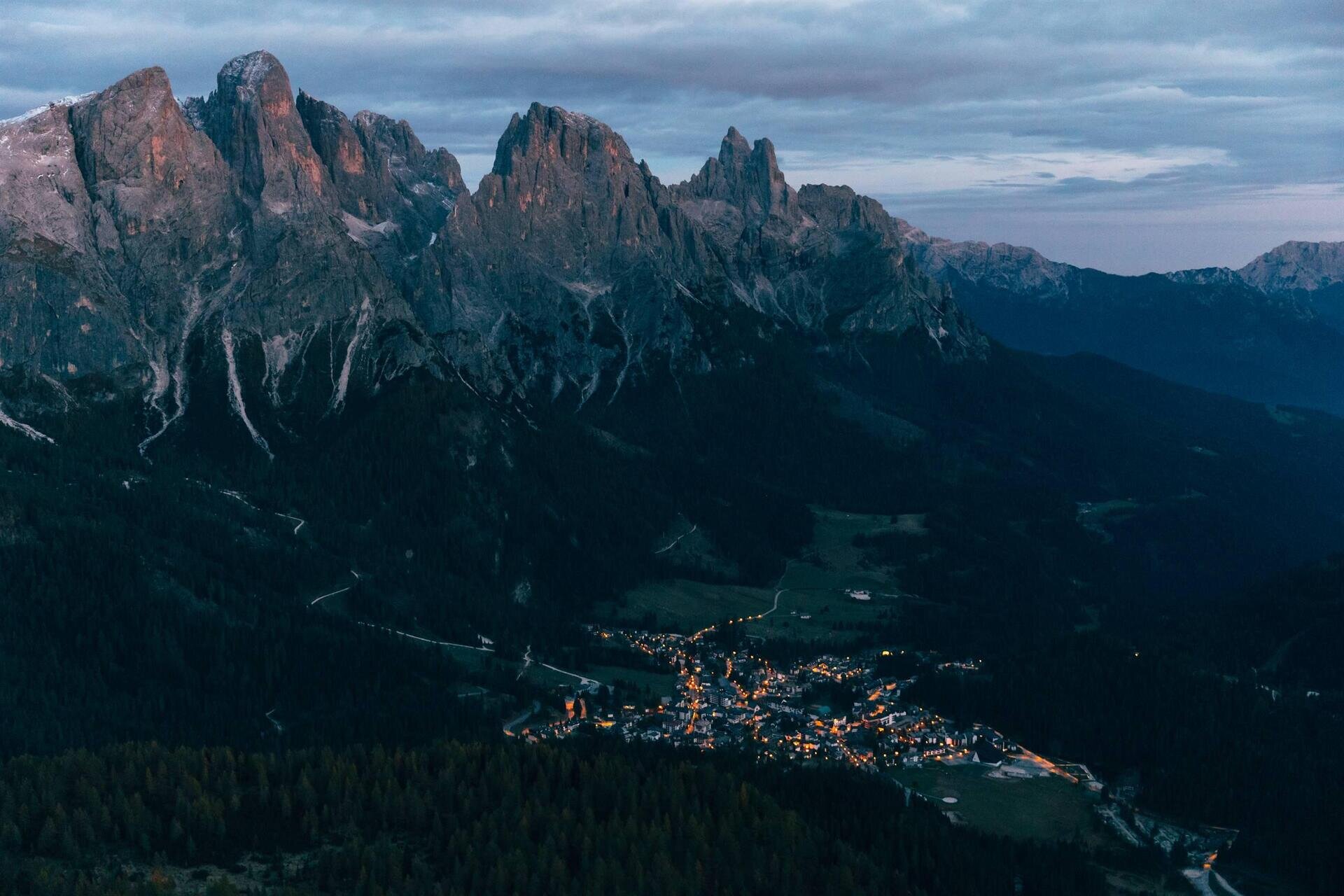 Fiaccolata delle Guide Alpine "Aquile" San Martino Di Castrozza e Primiero