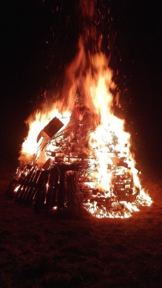 La Befana va a fuoco