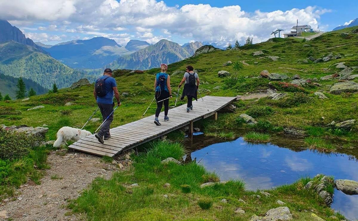 Nordic Walking sul Sentiero delle Marmotte
