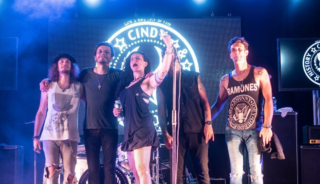 The Night Primiero: Cindy & The Rock History