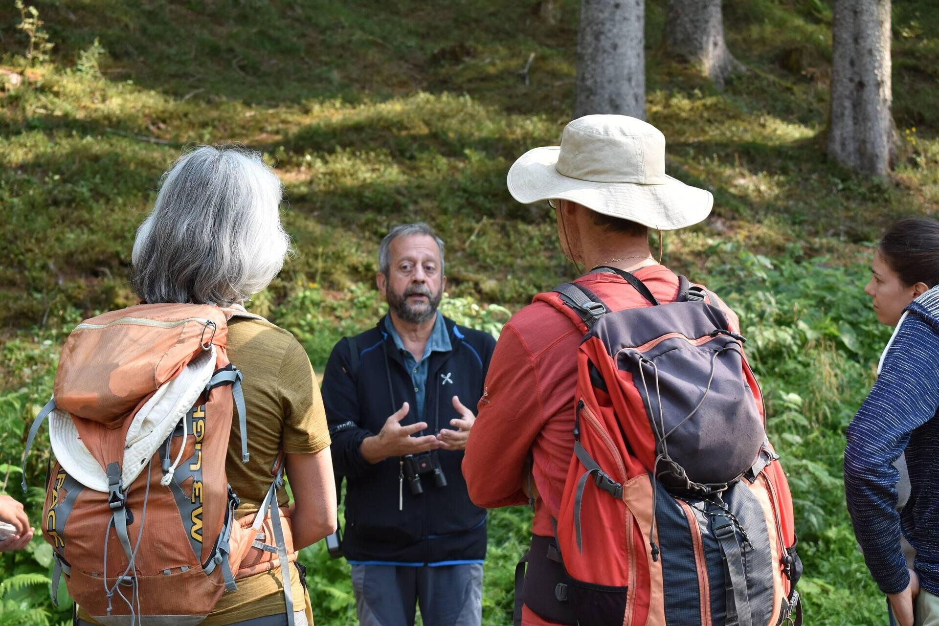 Passeggiata con l'ornitologo