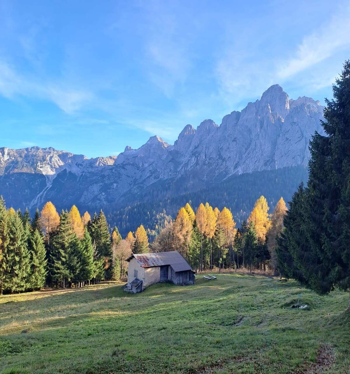 CRODA GRANDA - AGNER WILD TREK - TAPPA 1 - Sagron Mis (Chalet Giasenei) - Malga Cavallera (variante Domadore)