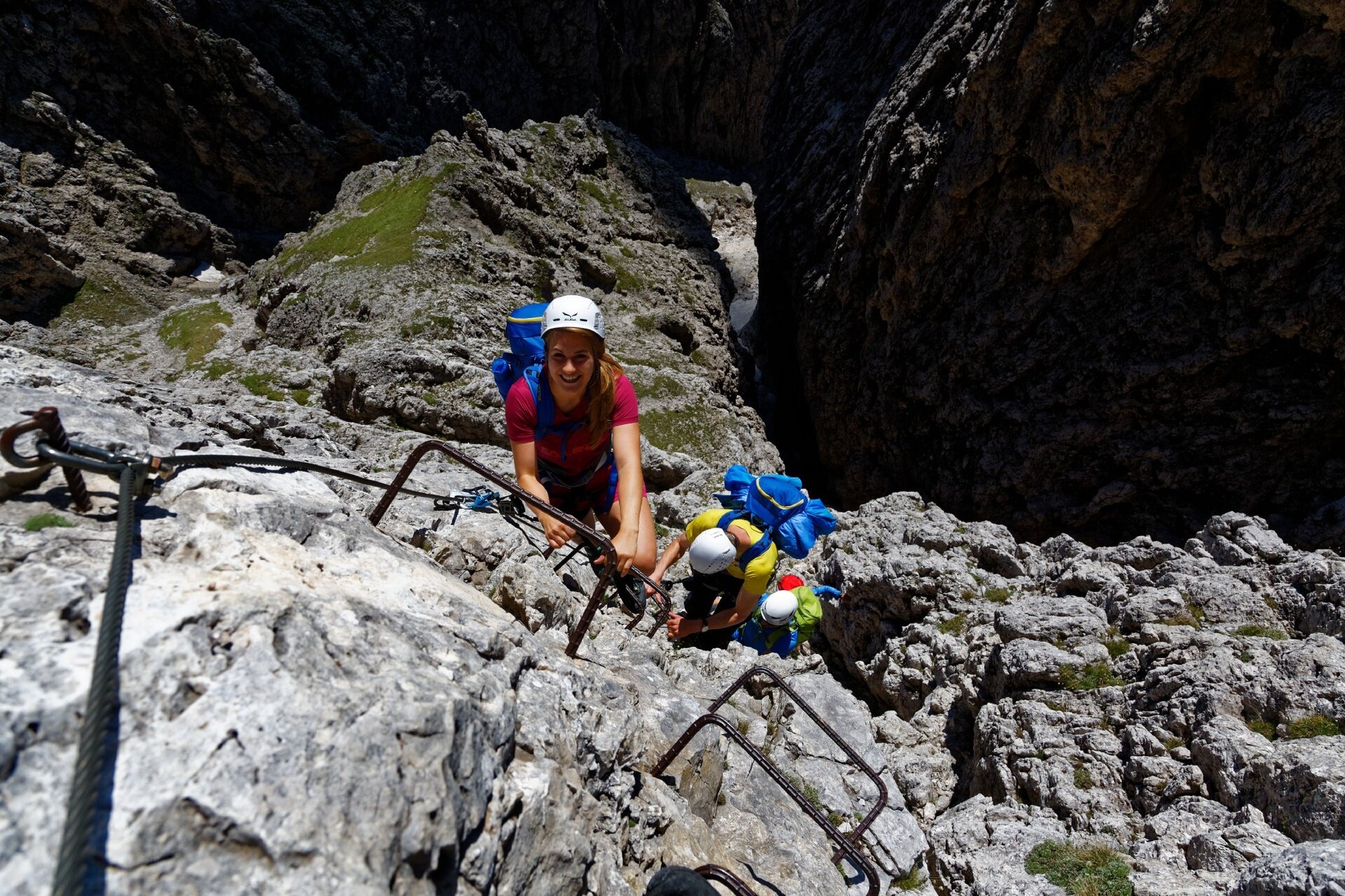Dolomiti Palaronda Ferrata Quick Tour Nord - 3. Etappe