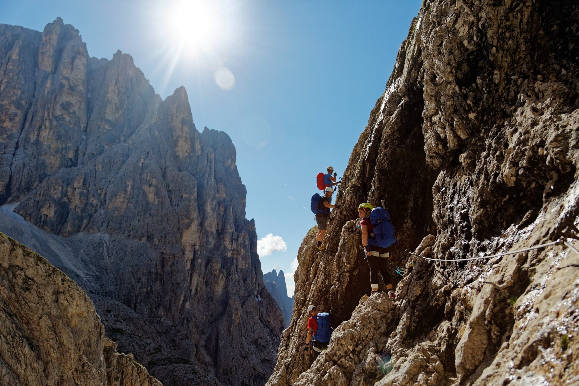 Dolomiti Palaronda Ferrata Sud - Tappa 2
