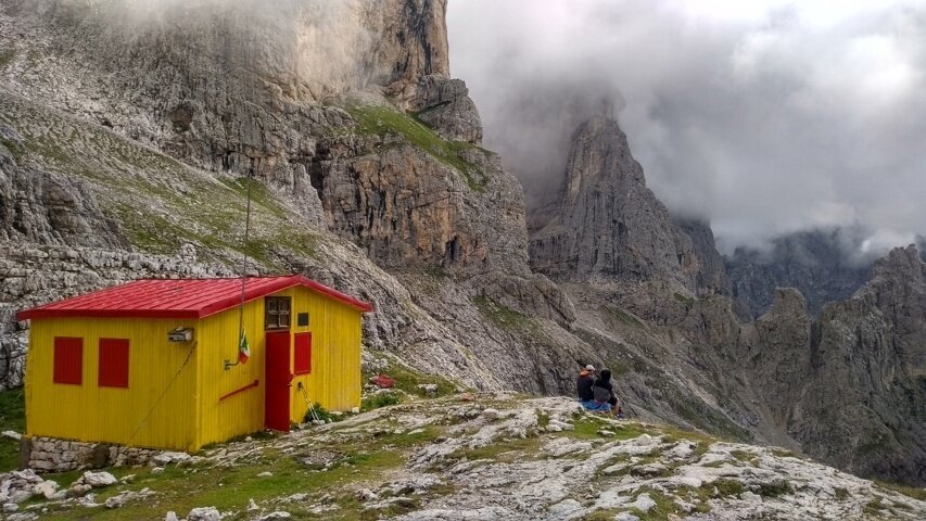 Malga Canali - Bivacco Minazio -Passo delle Lede -Rifugio Pradidali