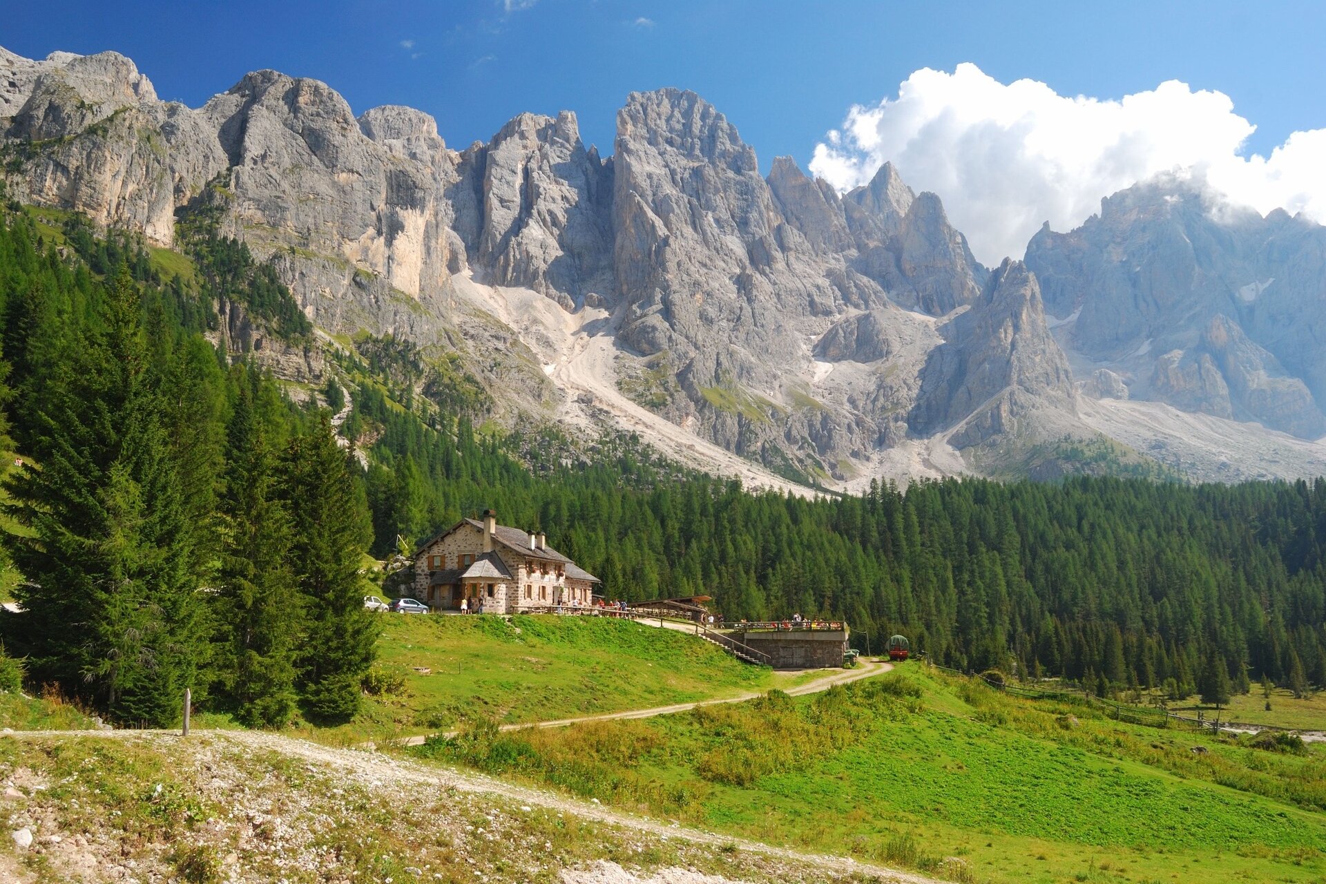 Pian dei Casoni - Rifugio Volpi al Mulaz (Weg Quinto Scalet)