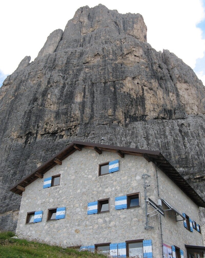 Wanderung zur Schutzhütte Rifugio Velo della Madonna