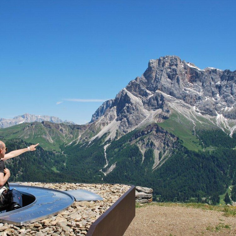 Balcone panoramico sulle Dolomiti UNESCO