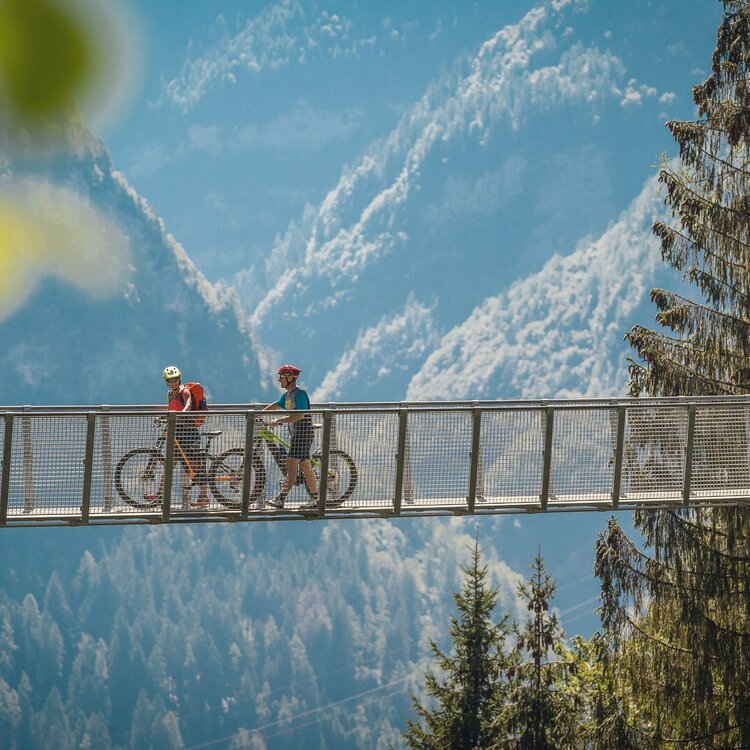 Ponte Tibetano Via Nova