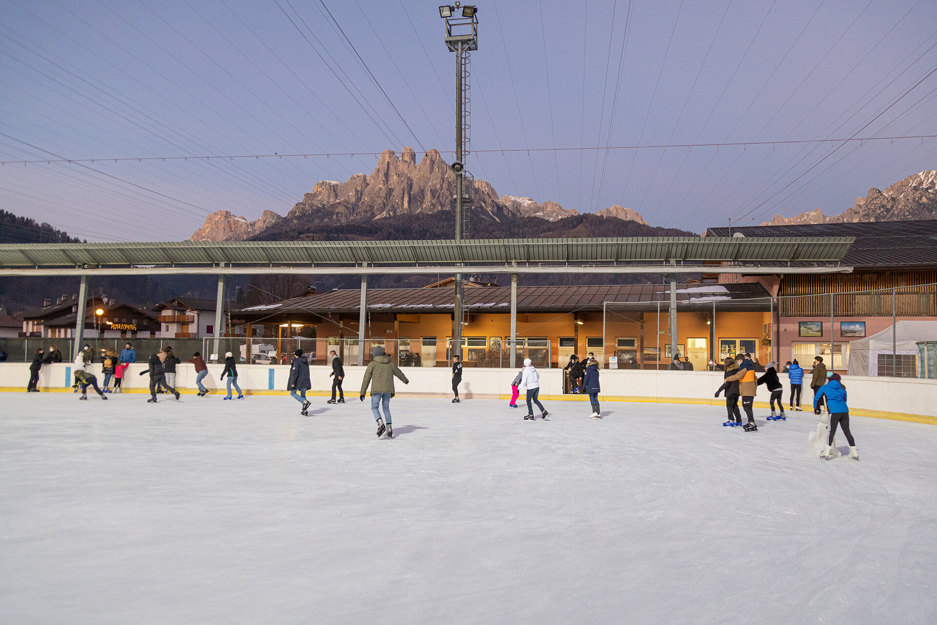 Pattinaggio su Ghiaccio a Transacqua