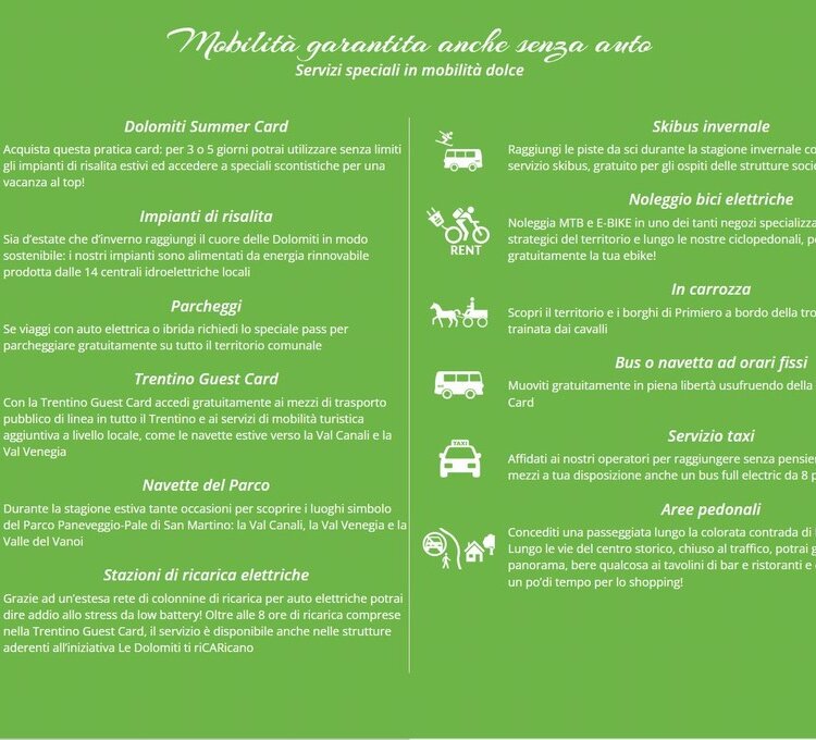 Lista di consigli per la mobilità sostenibile