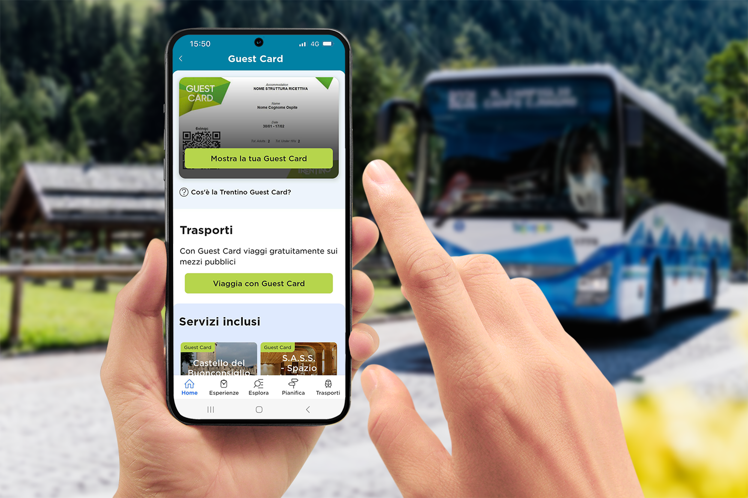 app guest card per la mobilità 