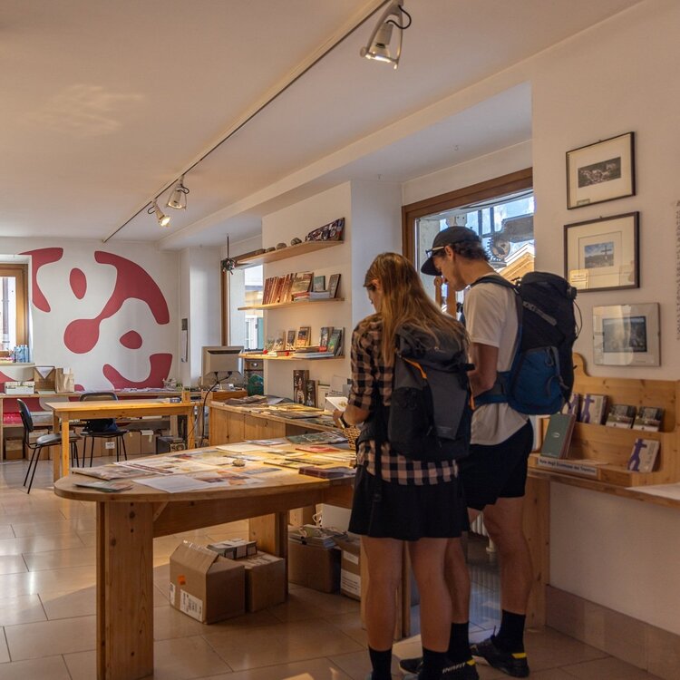 Interno dell'Ecomuseo del Vanoi