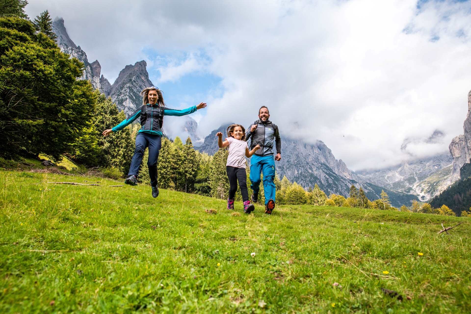 Trekking in famiglia sulle dolomiti primiero
