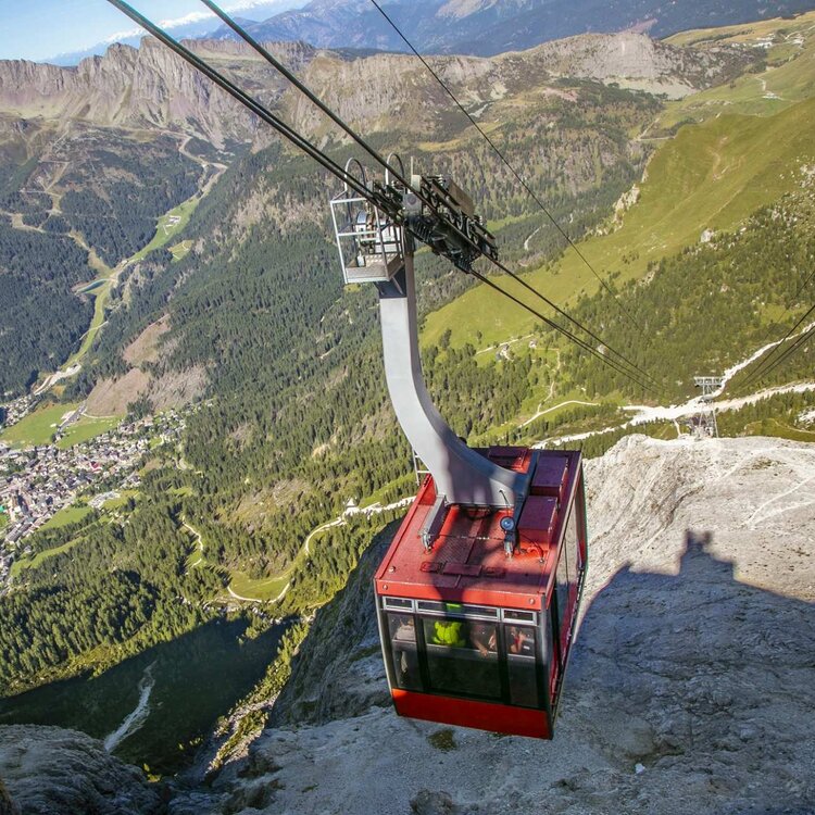 Funiva Rosetta a Colverde, San Martino di Castrozza