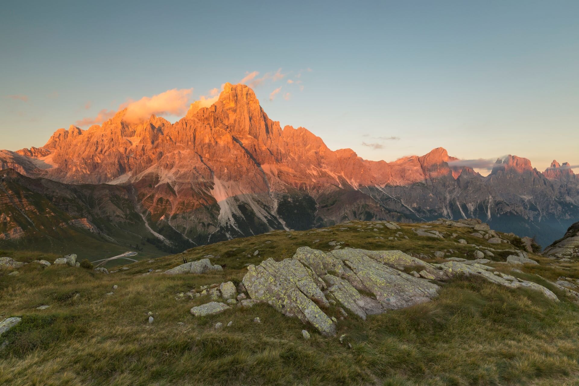 Paesaggio del Lagorai in Trentino