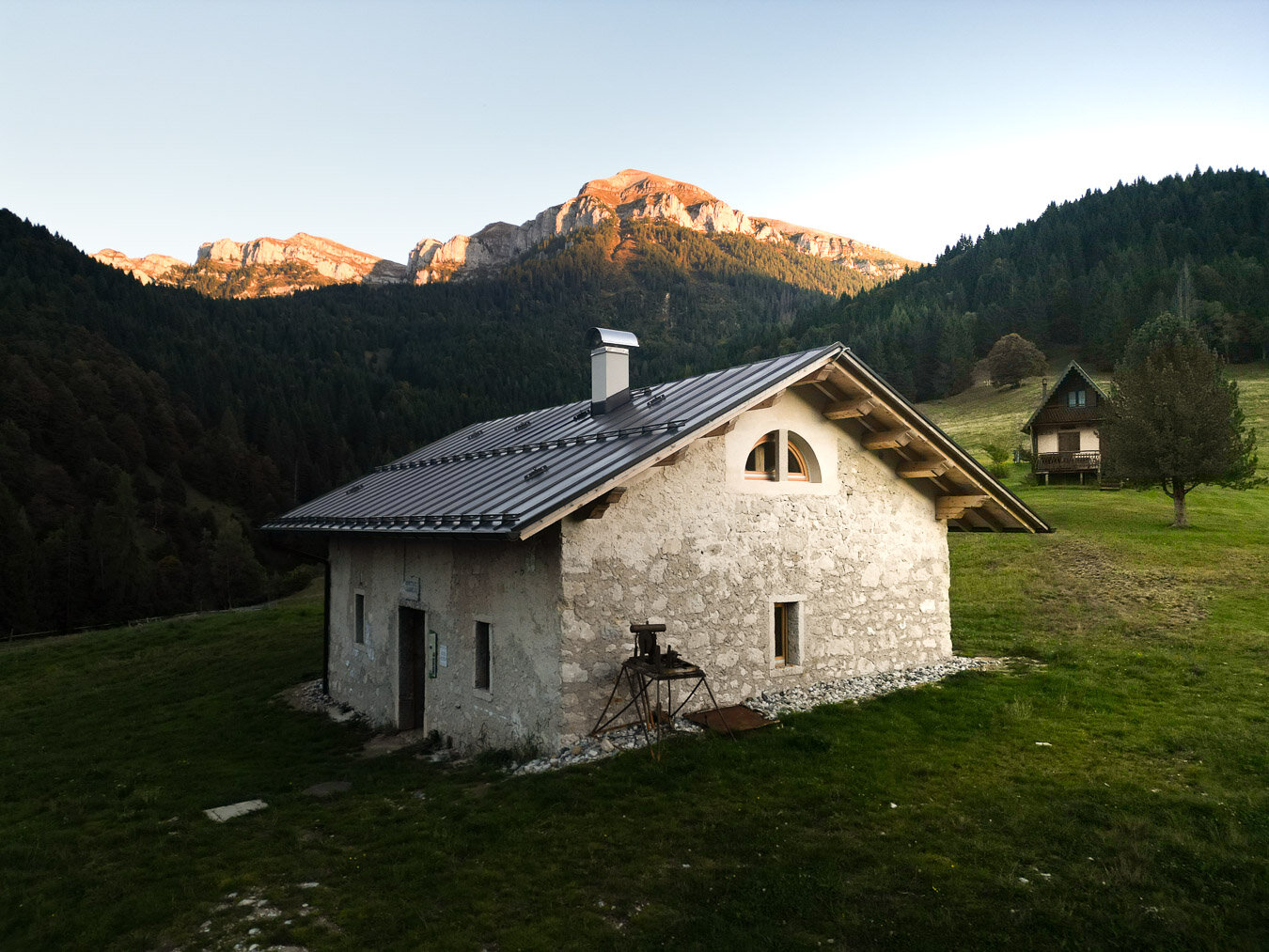 Baite alpine durante il Primiero Slow Tour