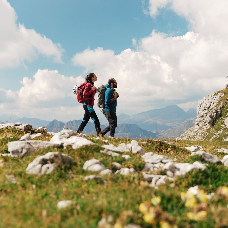 Coppia fa il Palaronda Trek