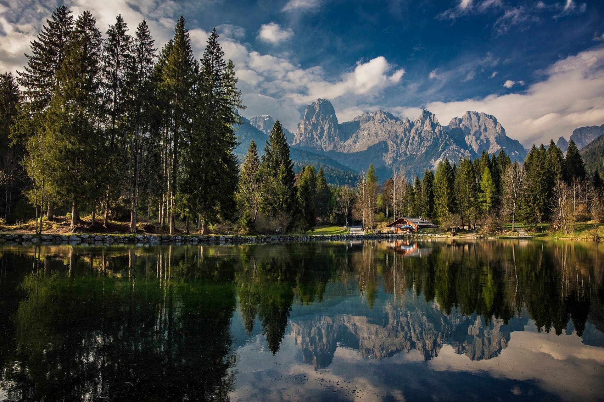 Lago Wlesperg in Val Canali