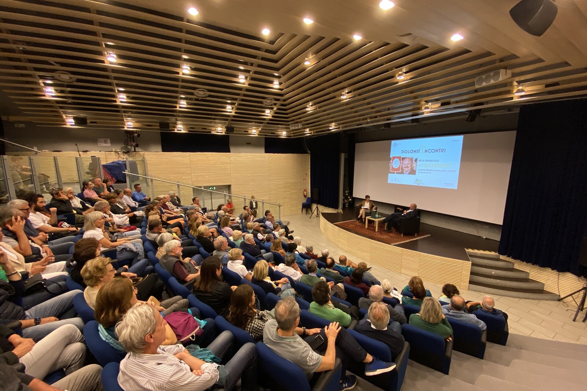 Dolomitincontri Oscar Farinetti