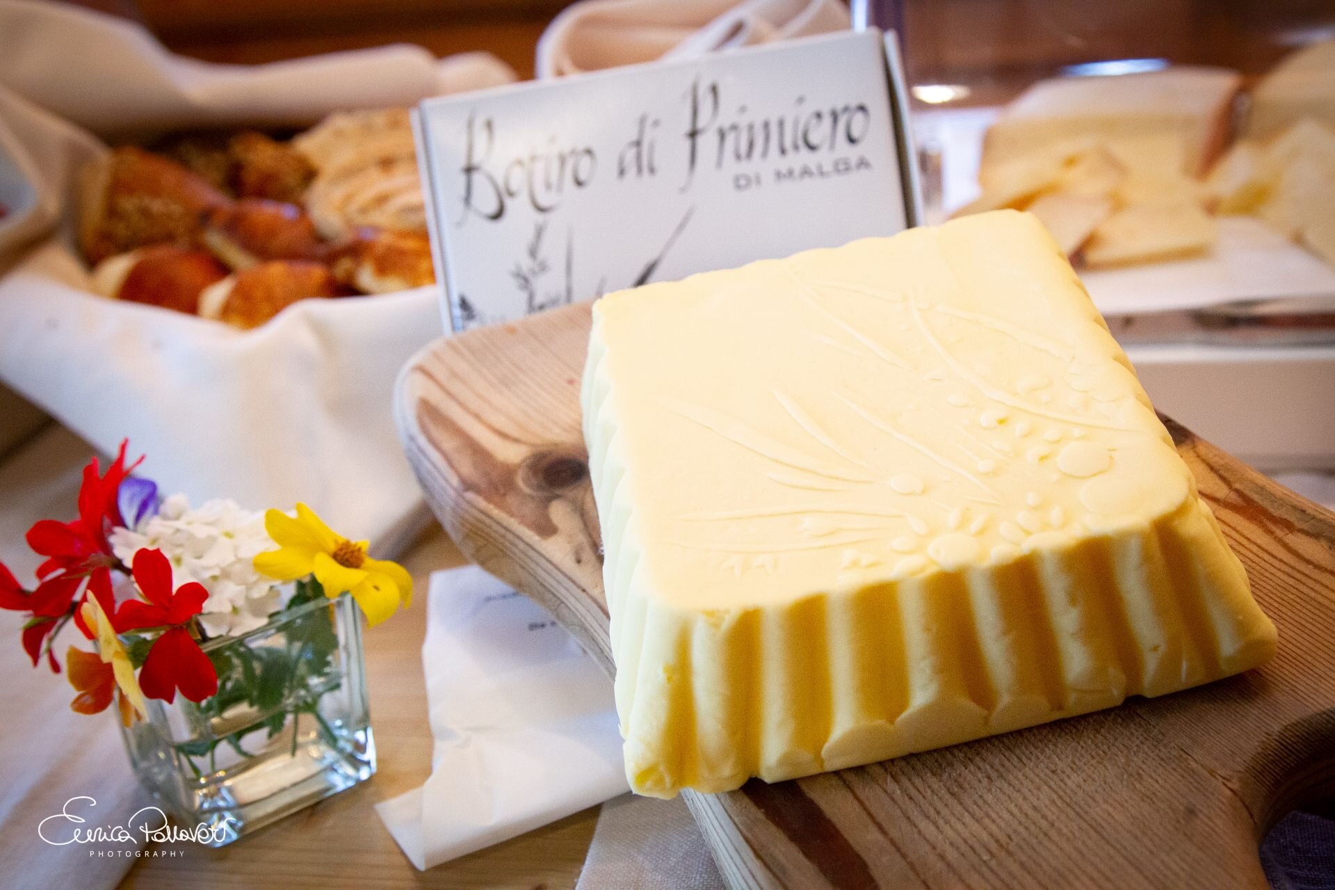 Formaggio Botiro tipico trentino