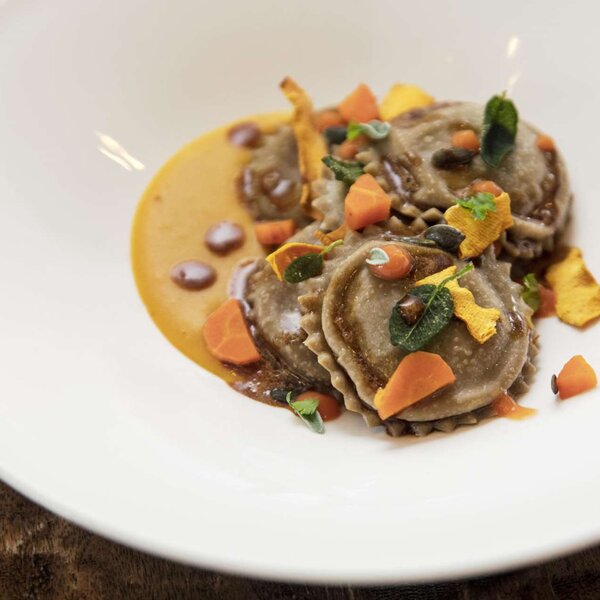 Piatto tradizionale a malga ces