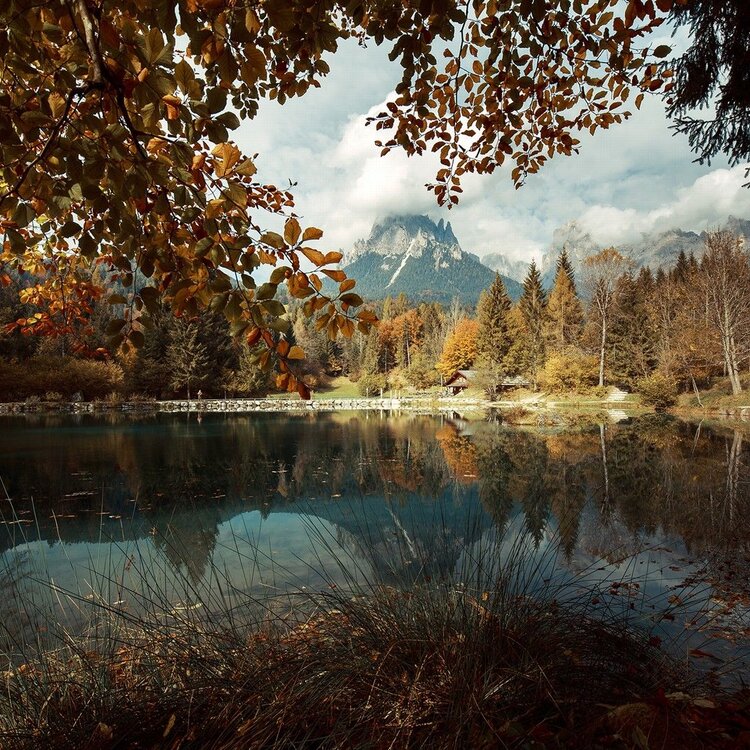 Foliage sul lago welsperg