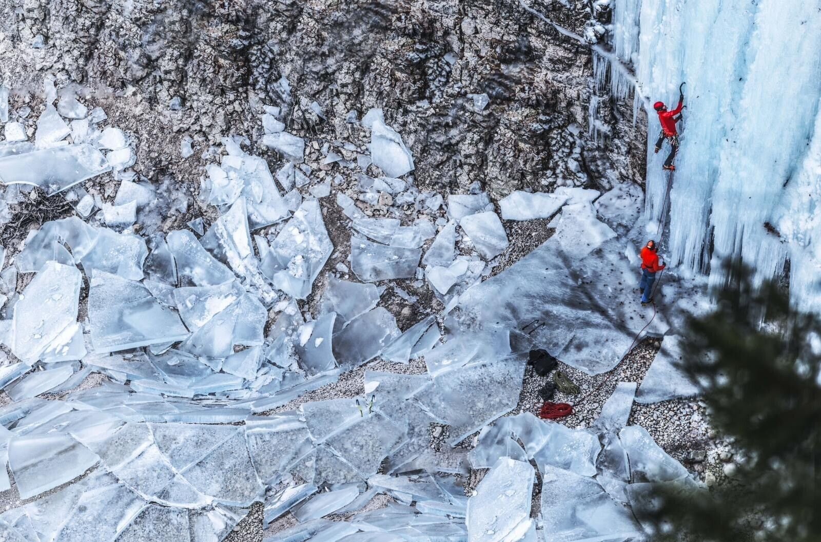 Iceclimbing nel territorio del Primiero in Trentino