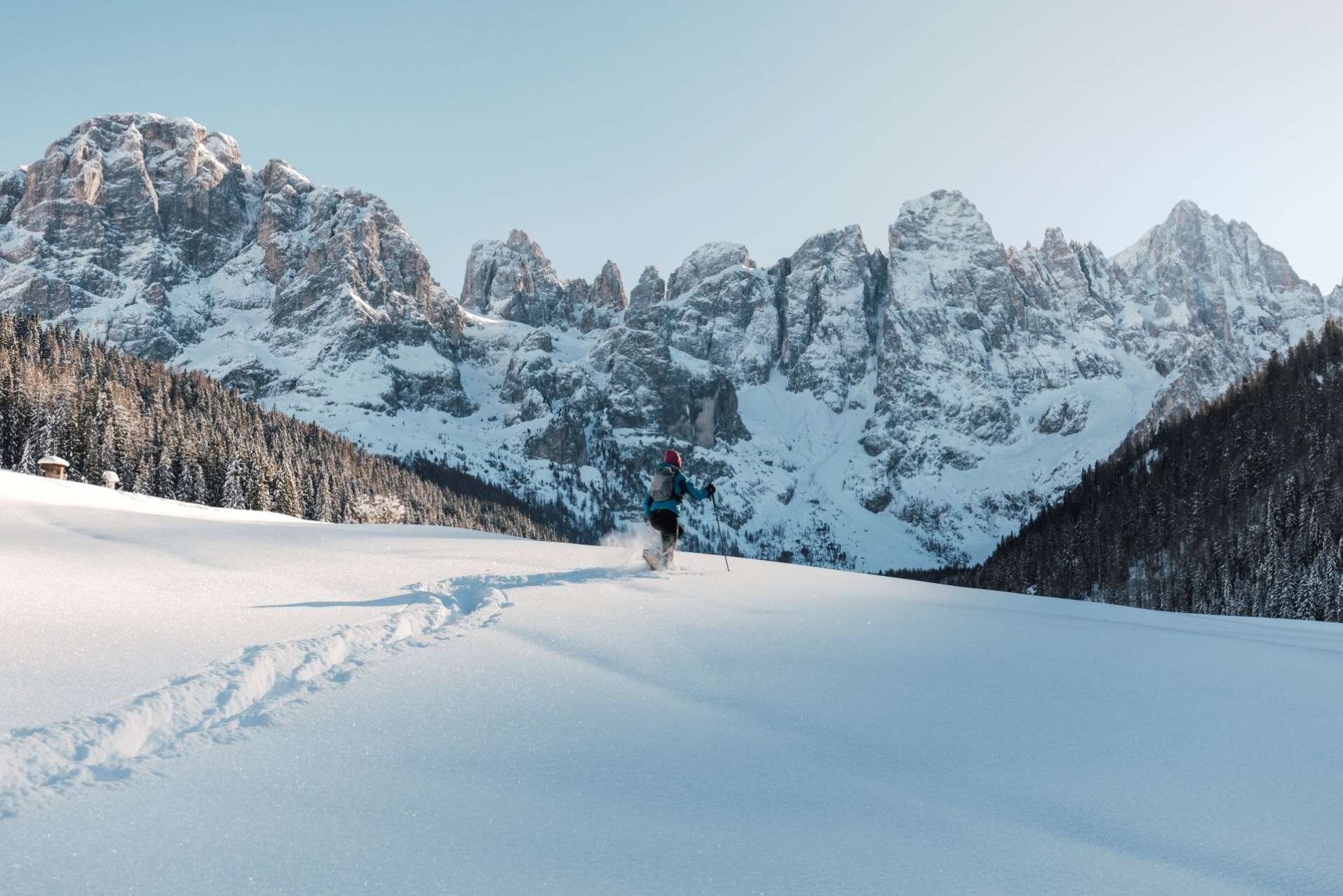 Val Venegia con la neve