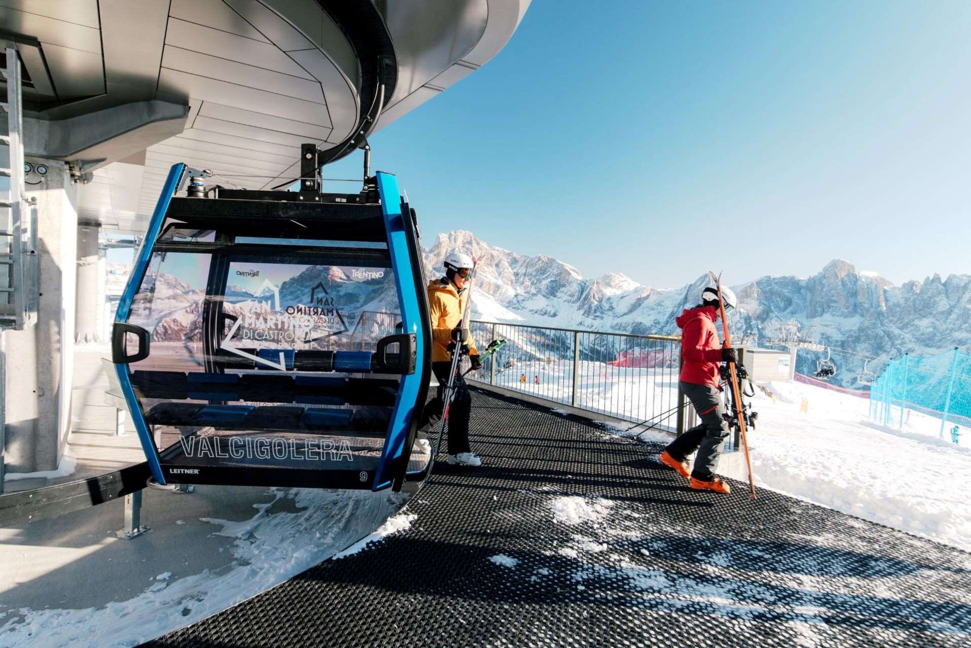 Impianti di risalita della Ski Area San Martino di Castrozza e Passo Rolle