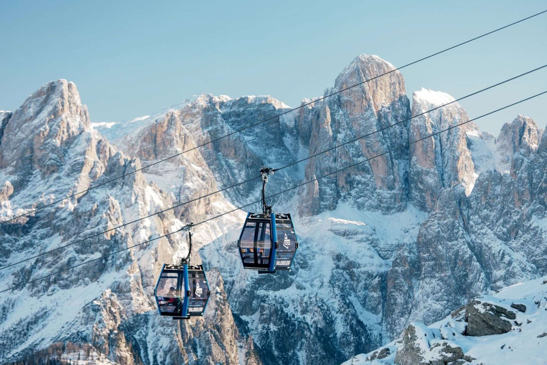 Impianti di risalita della Ski Area San Martino di Castrozza e Passo Rolle