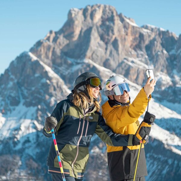Scatti dei panorami della Ski Area San Martino di Castrozza e Passo Rolle