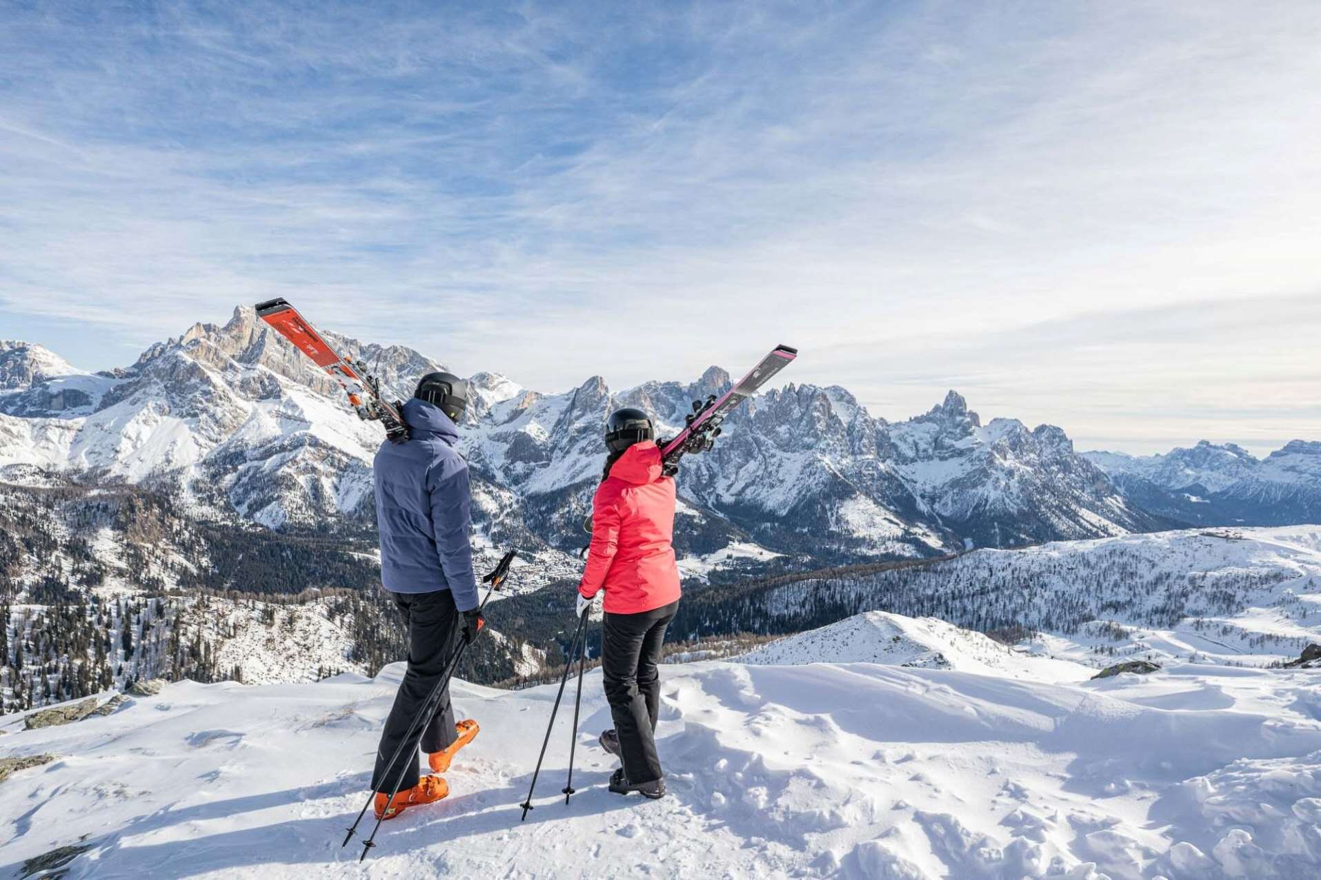 Discesa libera nella Ski Area San Martino di Castrozza e Passo Rolle