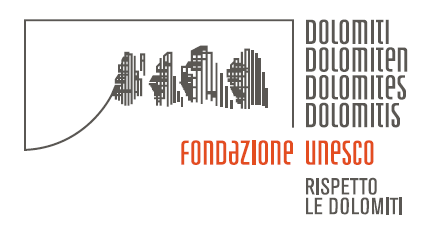 Logo Fondazione Unesco Rispetto le Dolomiti