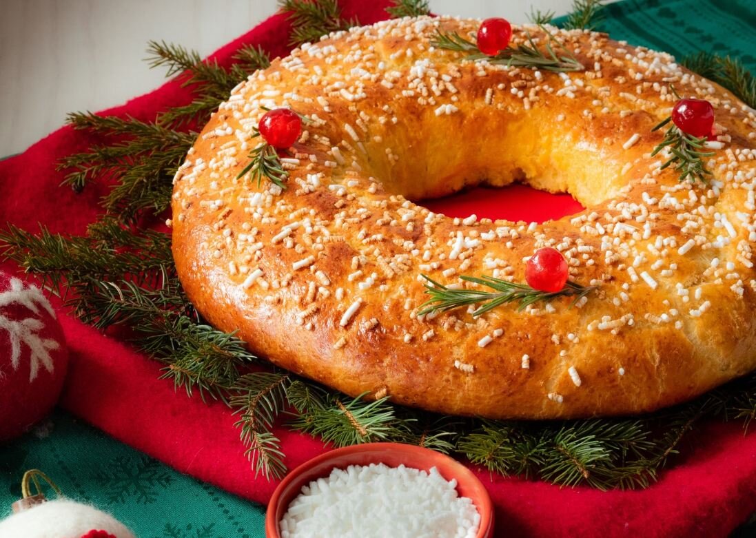 Dolce Brazedel tipico del Capodanno in montagna