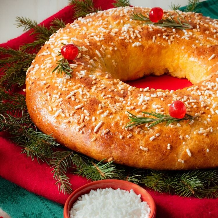 Dolce Brazedel tipico del Capodanno in montagna