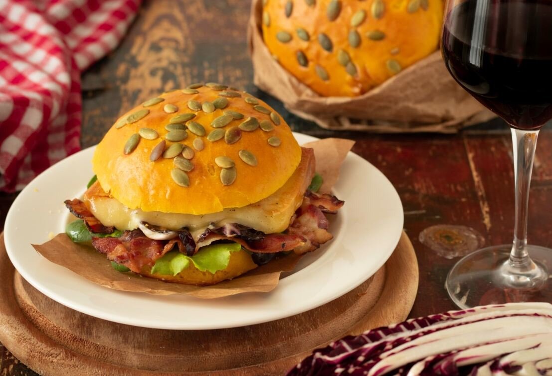 Panino di zucca autunnale